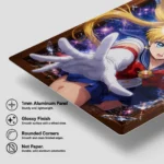 Anime Metal Poster Wall Decor - Sailor - Usagi Tsukino - C - Image 6