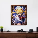 Anime Metal Poster Wall Decor - Sailor - Usagi Tsukino - C - Image 4