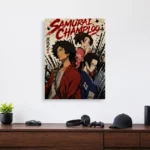 Anime Metal Poster Wall Decor - Samurai - Image 4