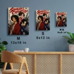 Anime Metal Poster Wall Decor - Samurai - Image 7