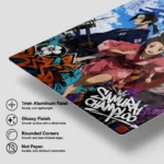 Anime Metal Poster Wall Decor - Samurai - B - Image 6