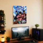 Anime Metal Poster Wall Decor - Samurai - B - Image 5