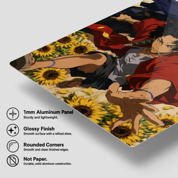 Anime Metal Poster Wall Decor - Samurai - C - Image 6