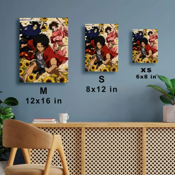 Anime Metal Poster Wall Decor - Samurai - C - Image 7