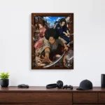 Anime Metal Poster Wall Decor - Samurai - E - Image 4