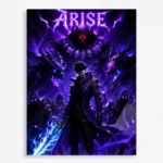 Anime Metal Poster Wall Decor - Solo