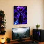 Anime Metal Poster Wall Decor - Solo - Image 5
