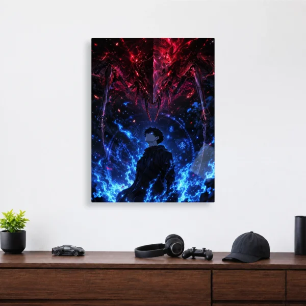 Anime Metal Poster Wall Decor - Solo - B - Image 4