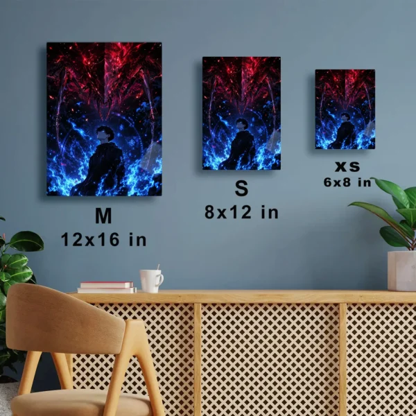 Anime Metal Poster Wall Decor - Solo - B - Image 7