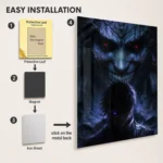 Anime Metal Poster Wall Decor - Solo - D - Image 2