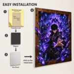Anime Metal Poster Wall Decor - Solo - F - Image 2