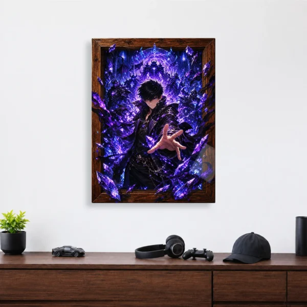 Anime Metal Poster Wall Decor - Solo - F - Image 4