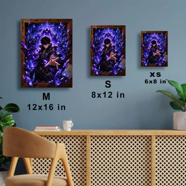 Anime Metal Poster Wall Decor - Solo - F - Image 7