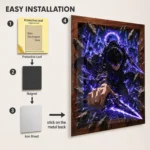 Anime Metal Poster Wall Decor - Solo - G - Image 2