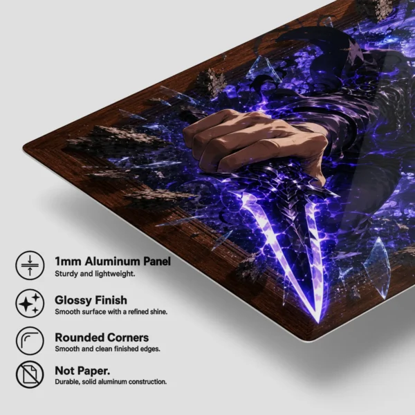 Anime Metal Poster Wall Decor - Solo - G - Image 6