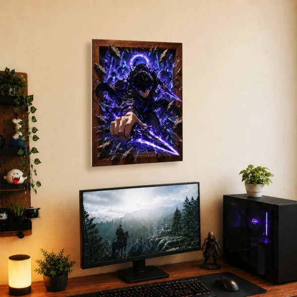 Anime Metal Poster Wall Decor - Solo - G - Image 5