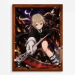 Anime Metal Poster Wall Decor - Soul - Maka Albarn