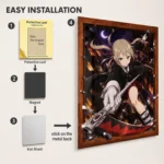 Anime Metal Poster Wall Decor - Soul - Maka Albarn - Image 2