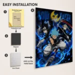 Anime Metal Poster Wall Decor - Soul - Image 2
