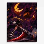 Anime Metal Poster Wall Decor - Soul - Maka Albarn - A