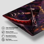 Anime Metal Poster Wall Decor - Soul - Maka Albarn - A - Image 6