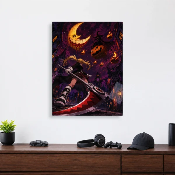 Anime Metal Poster Wall Decor - Soul - Maka Albarn - A - Image 4