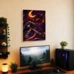 Anime Metal Poster Wall Decor - Soul - Maka Albarn - A - Image 5