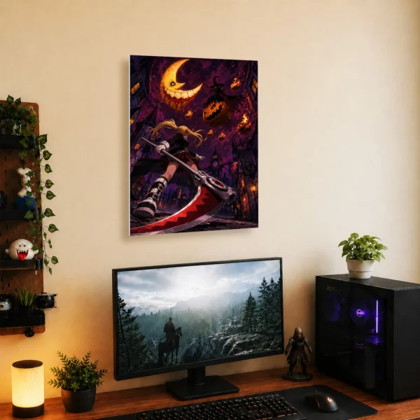 Anime Metal Poster Wall Decor - Soul - Maka Albarn - A - Image 5