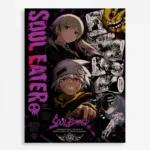 Anime Metal Poster Wall Decor - Soul - B
