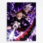 Anime Metal Poster Wall Decor - Soul - C