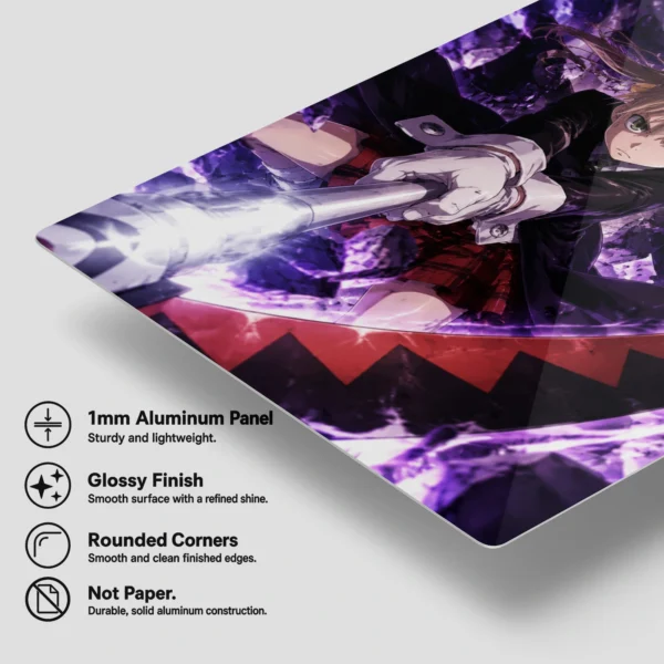 Anime Metal Poster Wall Decor - Soul - C - Image 6
