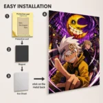 Anime Metal Poster Wall Decor - Soul - D - Image 2