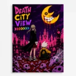Anime Metal Poster Wall Decor - Soul - Maka Albarn - B