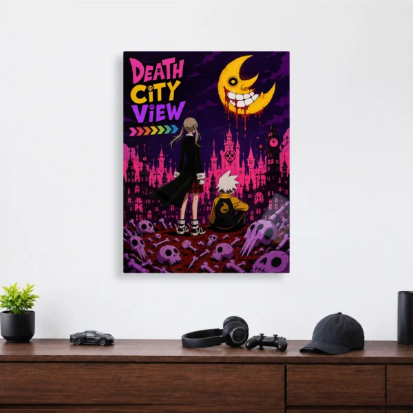 Anime Metal Poster Wall Decor - Soul - Maka Albarn - B - Image 4