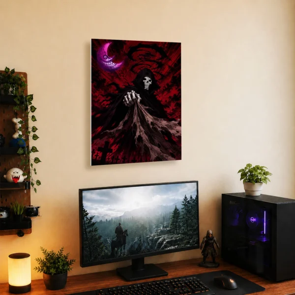 Anime Metal Poster Wall Decor - Soul - Death - Image 5
