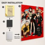 Anime Metal Poster Wall Decor - Soul - E - Image 2