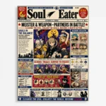 Anime Metal Poster Wall Decor - Soul - F