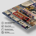 Anime Metal Poster Wall Decor - Soul - F - Image 6