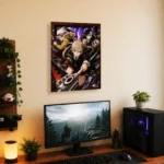 Anime Metal Poster Wall Decor - Soul - Soul Evans & Death The Kid - Image 5