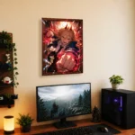 Anime Metal Poster Wall Decor - Chainsaw Power - Image 5