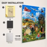 Anime Metal Poster Wall Decor - Ghibli - Image 2