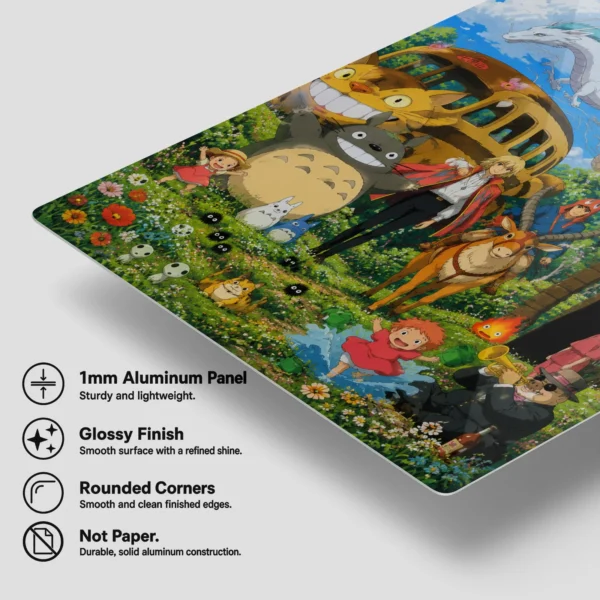 Anime Metal Poster Wall Decor - Ghibli - Image 6