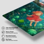 Anime Metal Poster Wall Decor - Ocean Girl - Image 6
