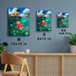 Anime Metal Poster Wall Decor - Ocean Girl - Image 7