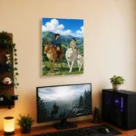 Anime Metal Poster Wall Decor - Forest Princess - Image 5