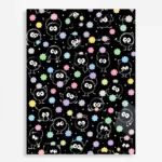 Anime Metal Poster Wall Decor - Forest Spirit - Soot Sprites