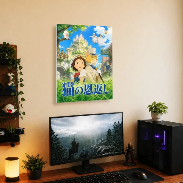 Anime Metal Poster Wall Decor - Cat Kingdom - Image 5
