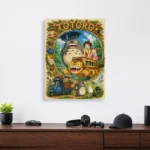 Anime Metal Poster Wall Decor - Forest Spirit - Image 4