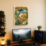 Anime Metal Poster Wall Decor - Forest Spirit - Image 5