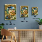 Anime Metal Poster Wall Decor - Forest Spirit - Image 7